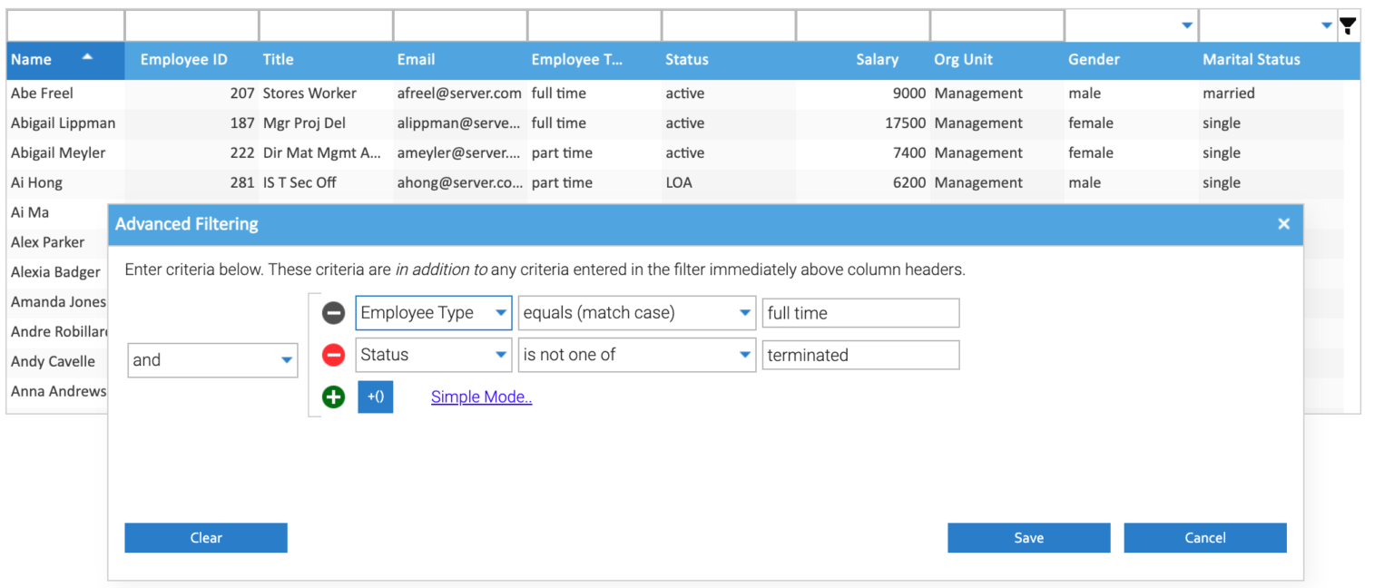 Build a React Excel-like Grid with SmartClient