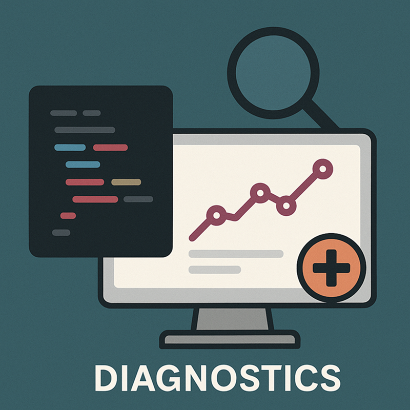Image of code diagnostics.